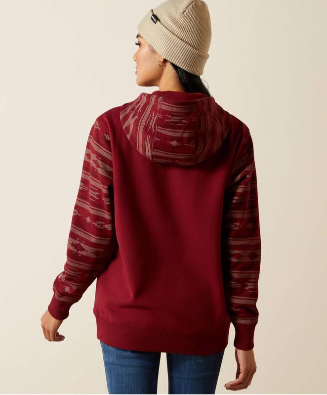 Ariat W26 Womens Logo 2.0 Printed Hoodie Montana Print