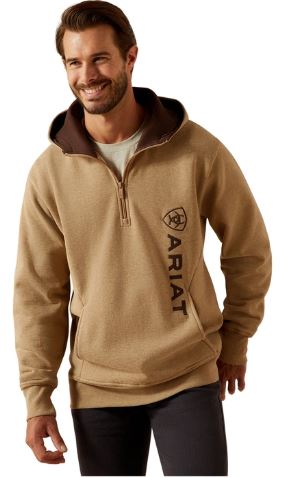 Ariat AW26 Mens Rabere 2.0 Hoodie Tiger's Eye Heather