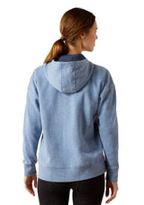 Ariat AW26 Womens Rabere 2.0 Hoodie China Blue Heather
