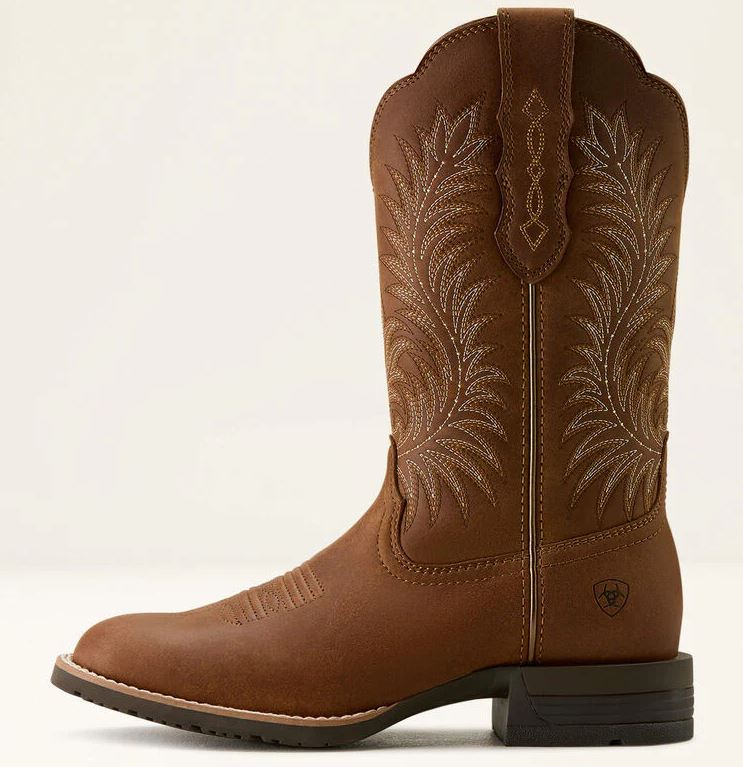 Wtoe Ariat Womens Hybrid Ranchward WToe Frontier Brown – Hewitt & Whitty ...