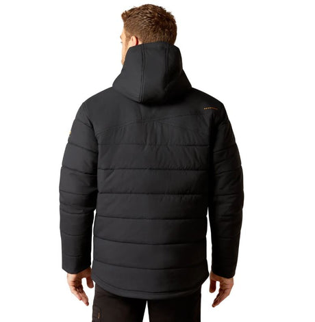 Ariat W25 Mens Rebar Winter Valiant Ripstop Insulated Jacket Black