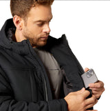 Ariat W25 Mens Rebar Winter Valiant Ripstop Insulated Jacket Black