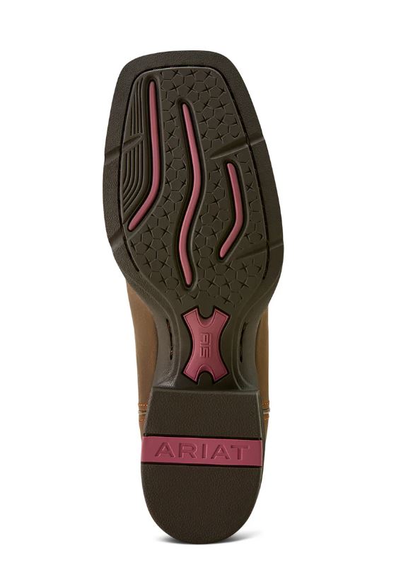 Ariat Womens Round Up WST Stretchfit Sassy Brown