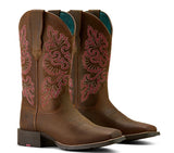 Ariat Womens Round Up WST Stretchfit Sassy Brown