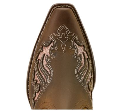 Ariat AW26 Kid's Fashion Bliss D Toe Sassy Brown Boots