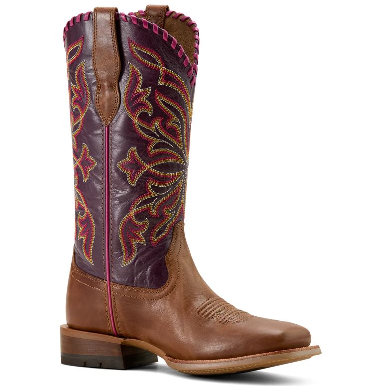 Ariat Women's Showdown Dark Tan/Vino