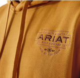 Ariat W26 Mens Southwest Simple Buckle Hoodie Bone Brown