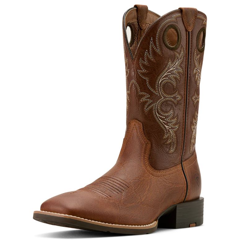 Ariat AW25 Mens Sport Rodeo Aged Tan Elephant Print/Luna Tan