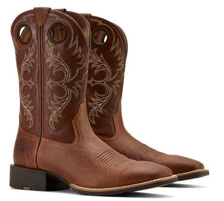 Ariat AW25 Mens Sport Rodeo Aged Tan Elephant Print/Luna Tan