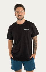 Ringers Western Mens Squadron T-Shirt Black