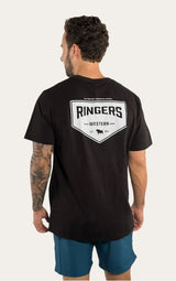 Ringers Western Mens Squadron T-Shirt Black