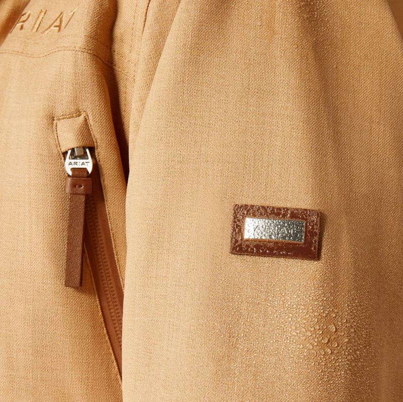 Ariat W25 Womens Sterling Waterproof Insulated Parka Tannin