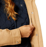 Ariat W25 Womens Sterling Waterproof Insulated Parka Tannin