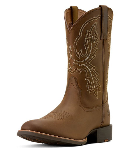 Ariat Mens Sport Stratten W Toe Distressed Brown