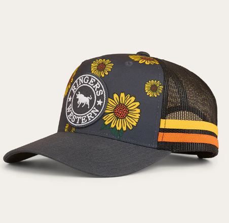 Ringers Western Kids Sunflower Trucker Cap