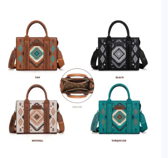 Wrangler AW26 Talia Aztec Crossbody Bag