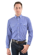 Thomas Cook Mens Winton Long Sleeve Stripe Shirt