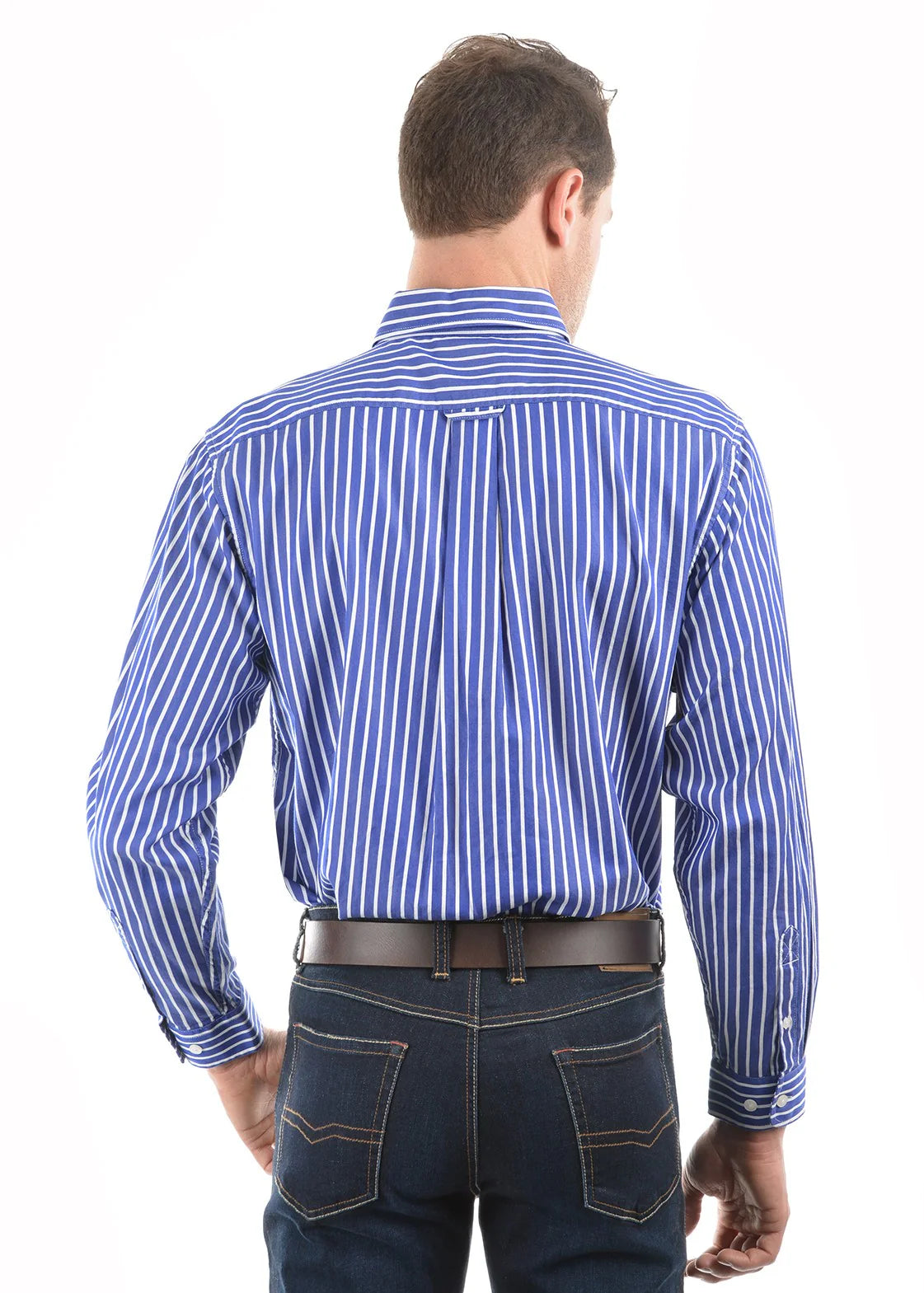 Thomas Cook Mens Winton Long Sleeve Stripe Shirt