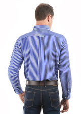 Thomas Cook Mens Winton Long Sleeve Stripe Shirt