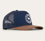 Ringers Western Trucker Cap Navy/Chocolate