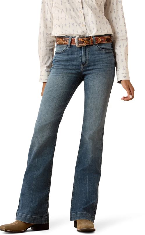 Ariat Womens SS27 High Rise Slim Trouser Vera Greyson