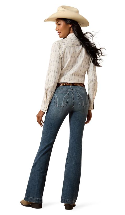 Ariat Womens SS27 High Rise Slim Trouser Vera Greyson