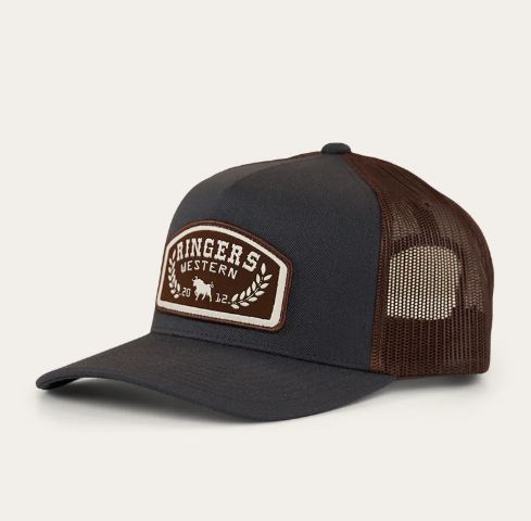 Ringers Western Wheatbelt Trucker Cap Charcoal