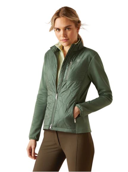 Ariat Womens Fusion Insulated Jacket Duck Green