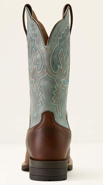 Ariat Womens Hybrid Ranchwork Peanut/Worn Denim