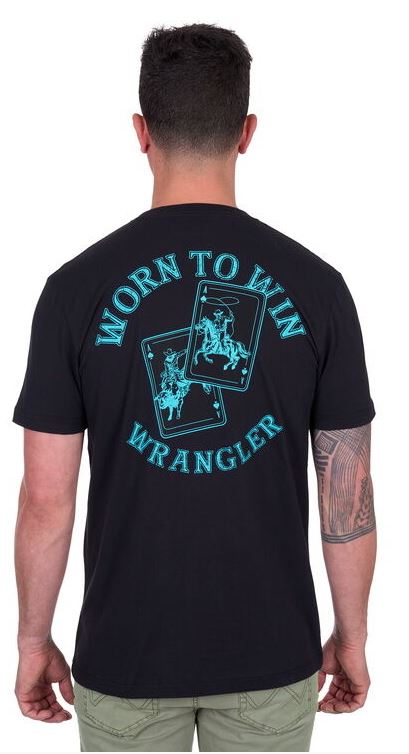 Wrangler SS25 Mens Ricky SS Tee Black